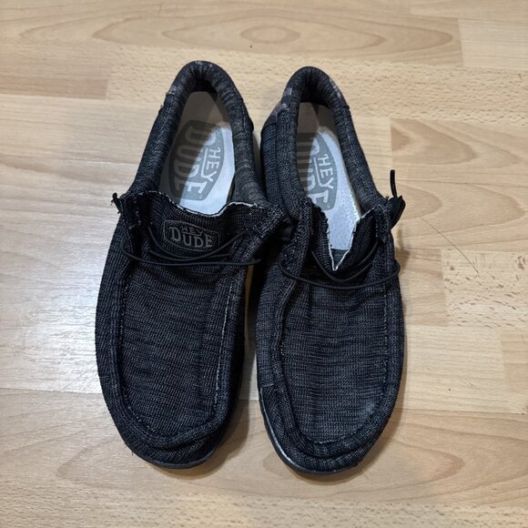 Hey Dude Wally Stretch Midnight Bunker Men Size 19 Black main image 5